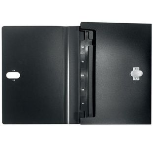 Leitz Recyc Expg File 5Pt A4 Blk Pk5