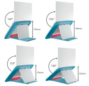 Leitz Ergo Adj Laptop Stand Calm Blu
