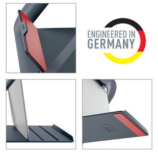 Leitz Adj Laptop Stand Velvet Grey