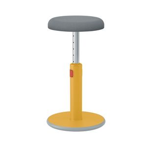 Leitz Ergo Cosy Sit/Stand Stool Ylw