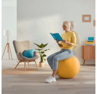 Leitz Ergo Cosy Sitting Ball Ylw