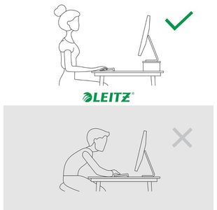 Leitz Ergo Monitor Stand White