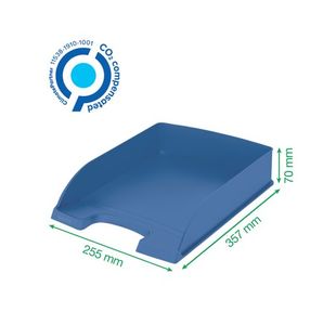 Leitz Recycle Letter Tray Plus A4 Bl