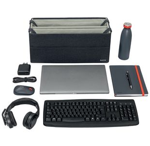 Leitz Fabric Hotdesking Work Bag Gry