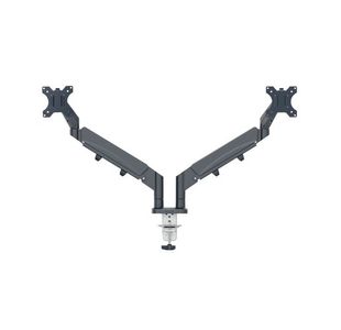 Leitz Ergo Dual Monitor Arm Dgrey