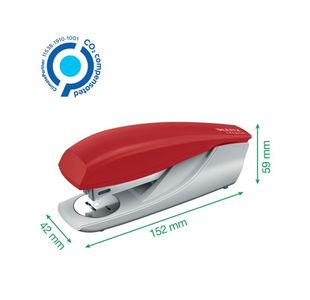 Leitz Recycle Nexxt Stapler 30Sh Red