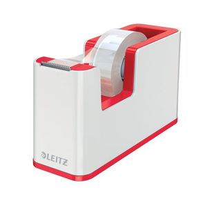 Leitz Wow Tape Disp Duo Col Wht/Rd