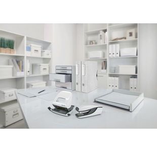 Leitz Wow Office Hole Pch Pearl Wht