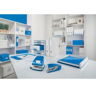 Leitz Wow Office Hle Pch Metal Blue