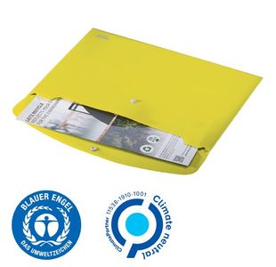 Leitz Recycle Doc Wallet A4 Ylw Pk10