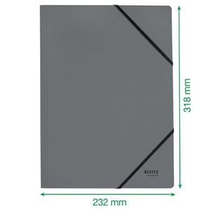 Leitz Recycle Folder A4 Red Pk10