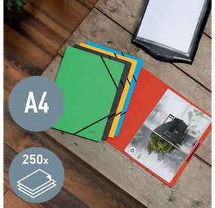 Leitz Recycle Folder A4 Red Pk10