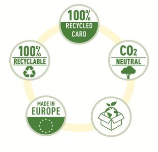 Leitz Recycle Folder A4 Grn Pk10