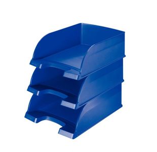 Leitz Plus Letter Tray Jumbo Black