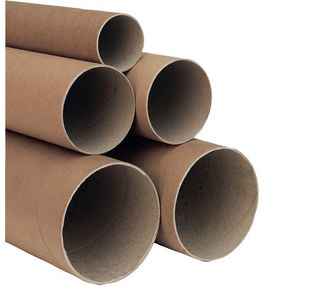 Postal Tube 330X50Mm Brn Kraft Pk25