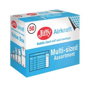 Jiffylite Bags Assortd Slf-Seal Pk50