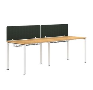 2 Person Single Row Bench Desk
