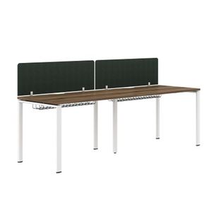 2 Person Single Row Bench Desk