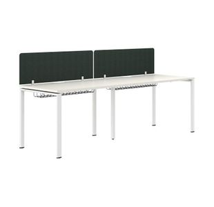 2 Person Single Row Bench Desk