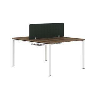 2 Person Double Row Bench Desk