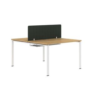 2 Person Double Row Bench Desk