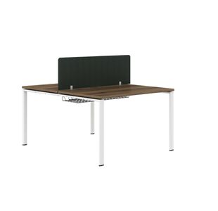 2 Person Double Row Bench Desk