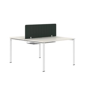 2 Person Double Row Bench Desk