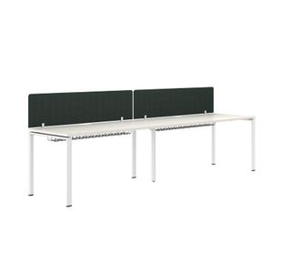 2 Person Single Row Bench Desk