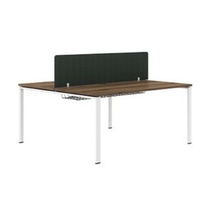 2 Person Double Row Bench Desk