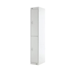 Two Compartment Locker 300 L/Grey
