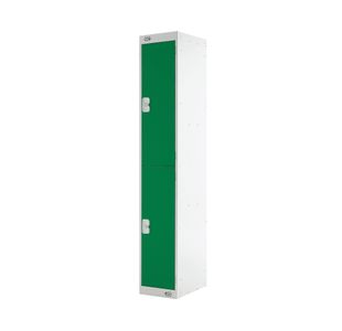Two Compartment Locker 300 Green