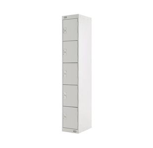 Five Compartment Locker 300 L/Grey