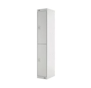 Two Compartment Locker 450 L/Grey