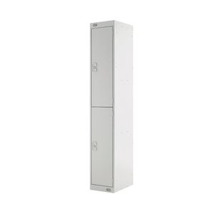 Two Compartment Locker 450 L/Grey