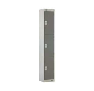 Three Compartment Locker 450 D/Grey