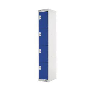 Four Compartment Locker 450 Blue
