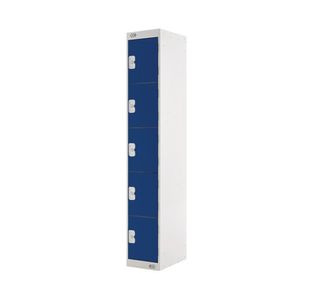 Five Compartment Locker 450 Blue