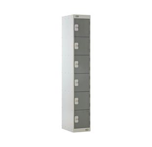 Six Compartment Locker 450 D/Grey