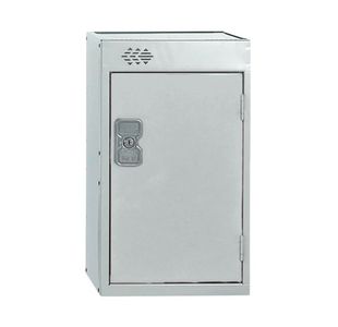 One Comp Quarto Locker 300X300 Grey