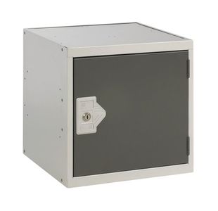 One Comp Cube Locker 300X300 D/Grey