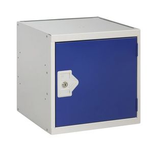 One Comp Cube Locker 380X380 Blue