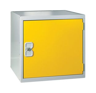 One Comp Cube Locker 380X380 Yellow