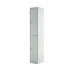 Express Standard Locker 2 Door Grey