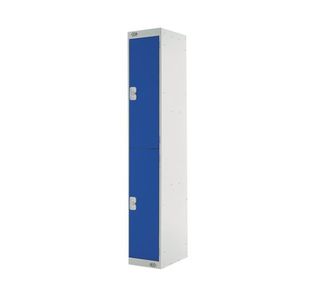 Two Comp Express Std Locker Blue