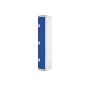 Three Comp Express Std Locker Blue