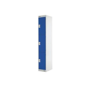 Three Comp Express Std Locker Blue