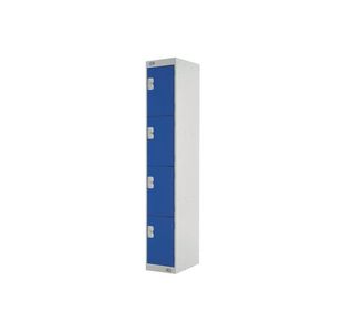 Four Comp Express Std Locker Blue