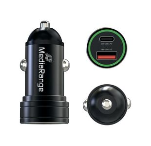 Media Range 20W Car Charger Usb A/C