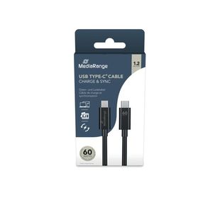 Mediarange Usb-C Cable 5Gbit 1.2M