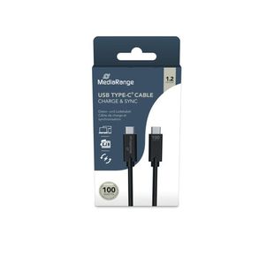 Mediarange Usb Typec Cbl 10Gbit 1.2M